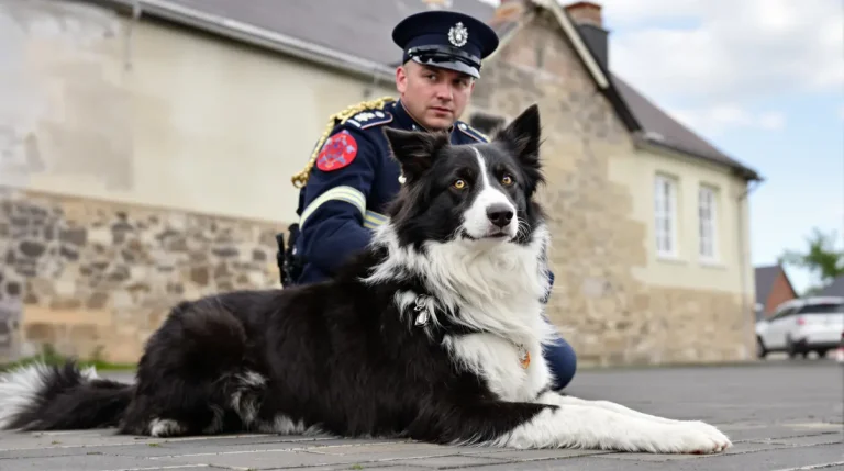 Lors d'une cérémonie traditionnelle, ce chien pompier reçoit une distinction inédite en Lot-et-Garonne Lors d'une cérémonie traditionnelle, ce chien pompier reçoit une distinction inédite en Lot-et-Garonne
